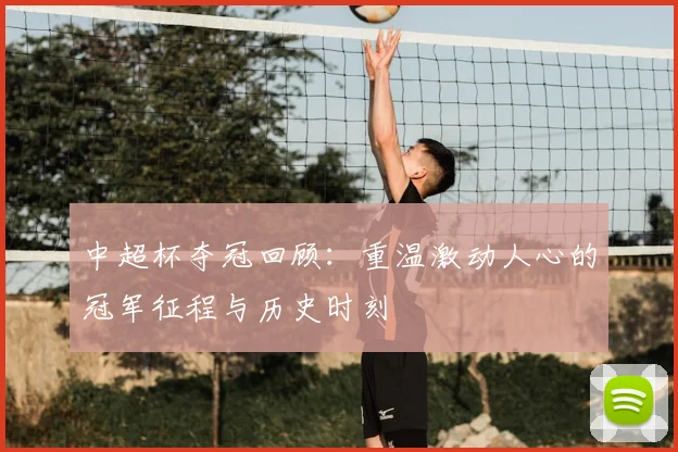 中超杯夺冠回顾：重温激动人心的冠军征程与历史时刻